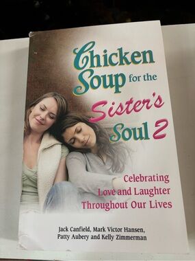Chicken Soup for the Sister's Soul 2 – Inspirational Book (Pink Accents)